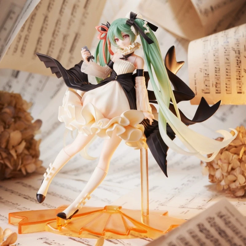 初音未来歌唱家艺术家初音手办美少女公仔机箱礼物动漫模型摆件