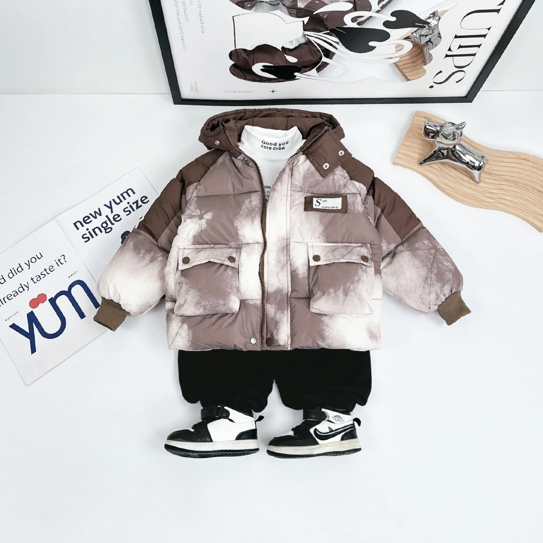 儿童棉服男童冬款加厚棉衣2024新款冬装 D-HS24211 悠悠童话童装