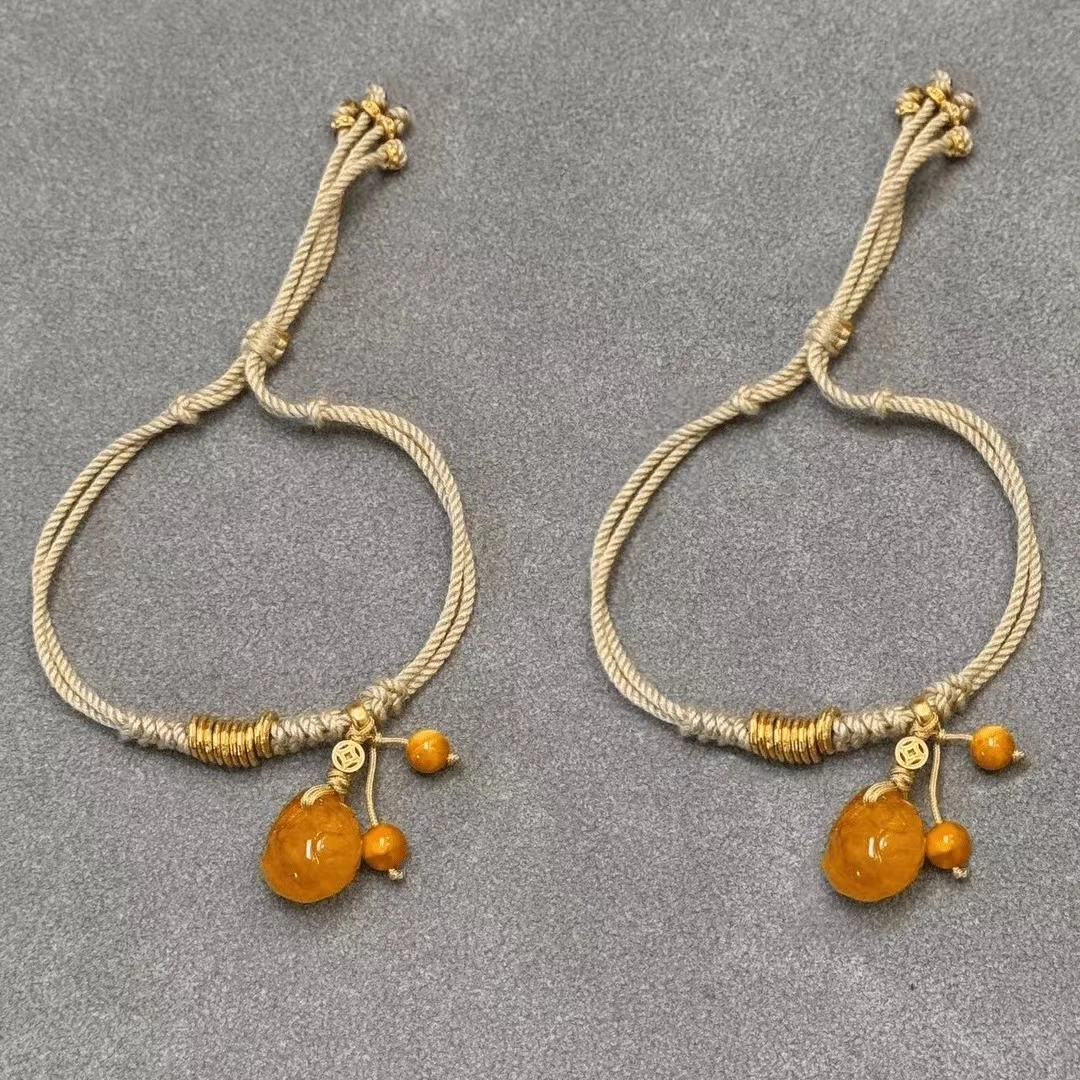 【景滢】天然琥珀蜜蜡福袋手绳 多样性发货@只发一件