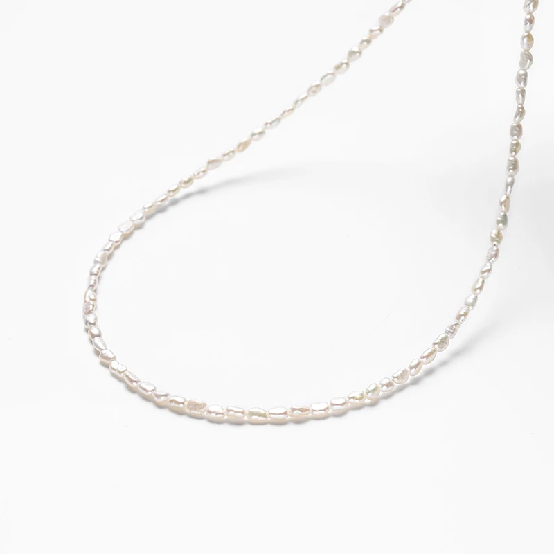 【短发七七】keshi/巴洛克淡水珍珠项链2-4m甜美优雅个性配饰