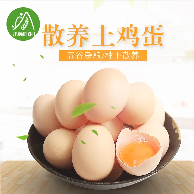 代买 土鸡蛋 大同县农家柴鸡蛋8枚（约500g）