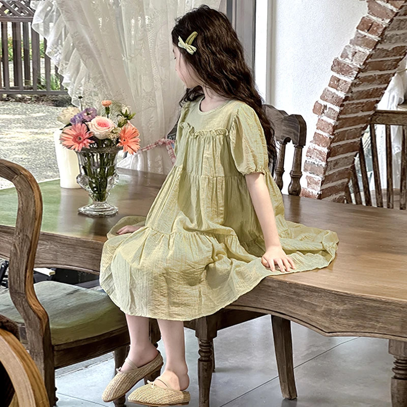韩系童装甜美女童裙子连衣裙夏装公主裙儿童女宝女孩洋气娃娃裙