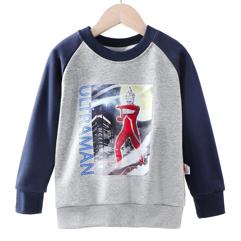 奥特曼男童卫衣春秋儿童外穿上衣新款春装男孩宝宝潮款洋气