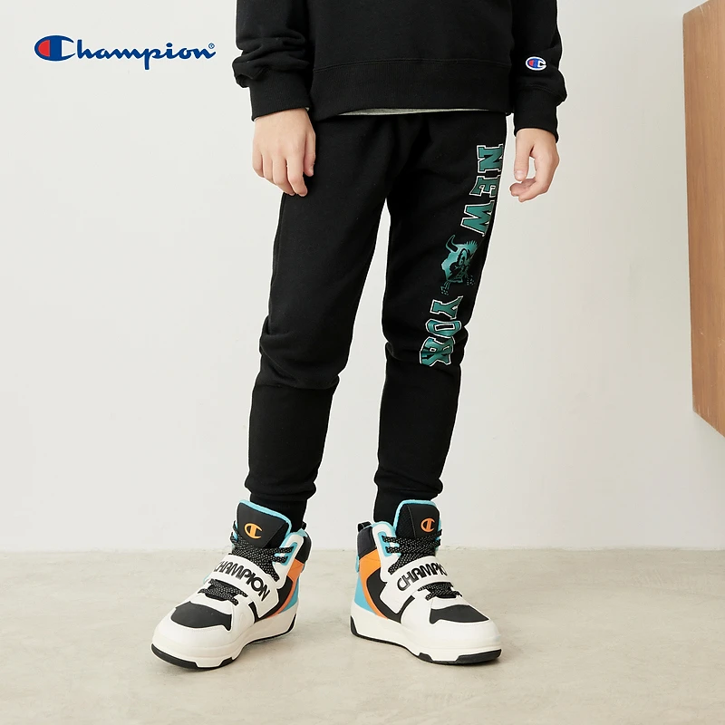 Champion男女童装2024春新款运动卫裤CK-Y207