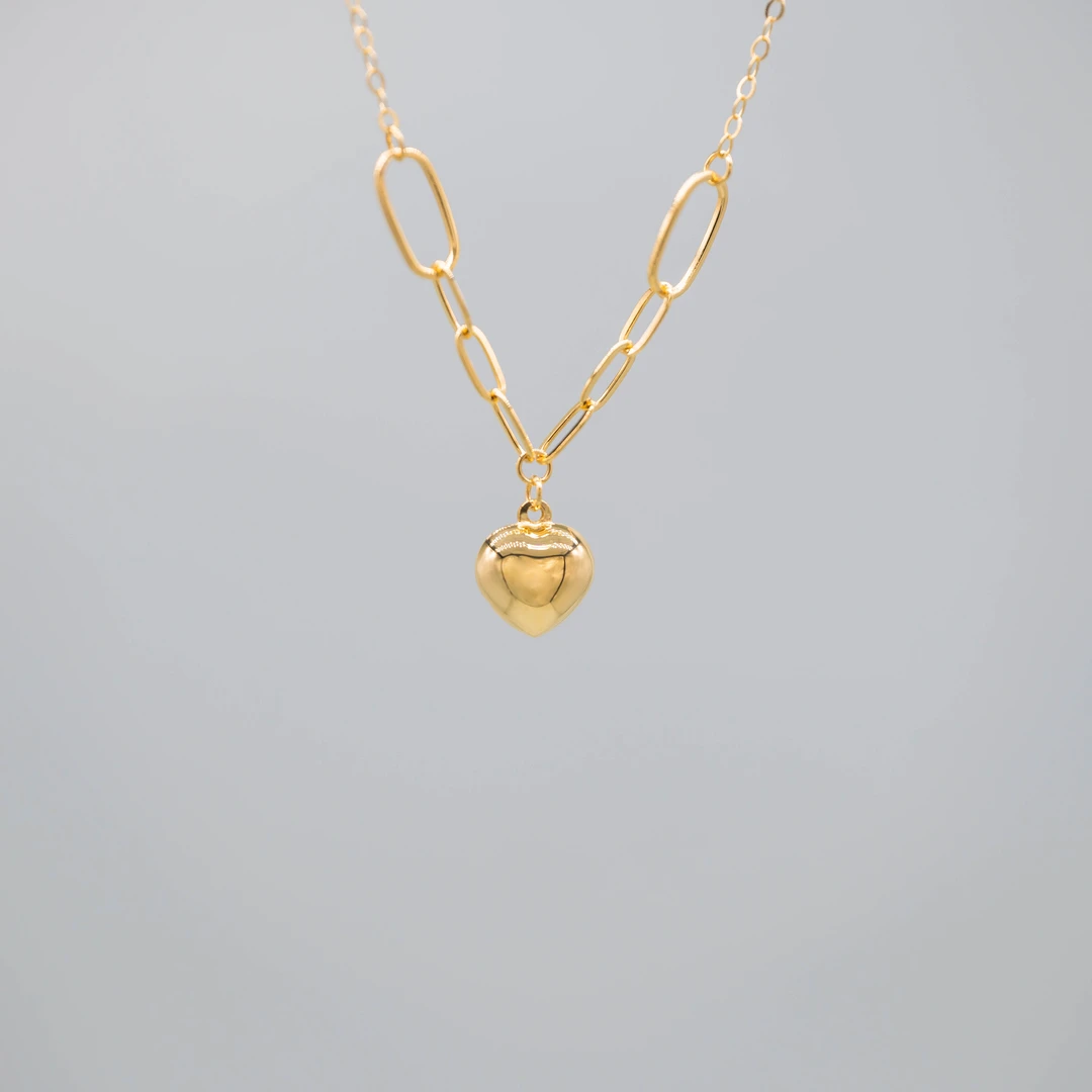 00 18K金项链轻奢百搭气质项链套链E337多退少补精致设计感套链