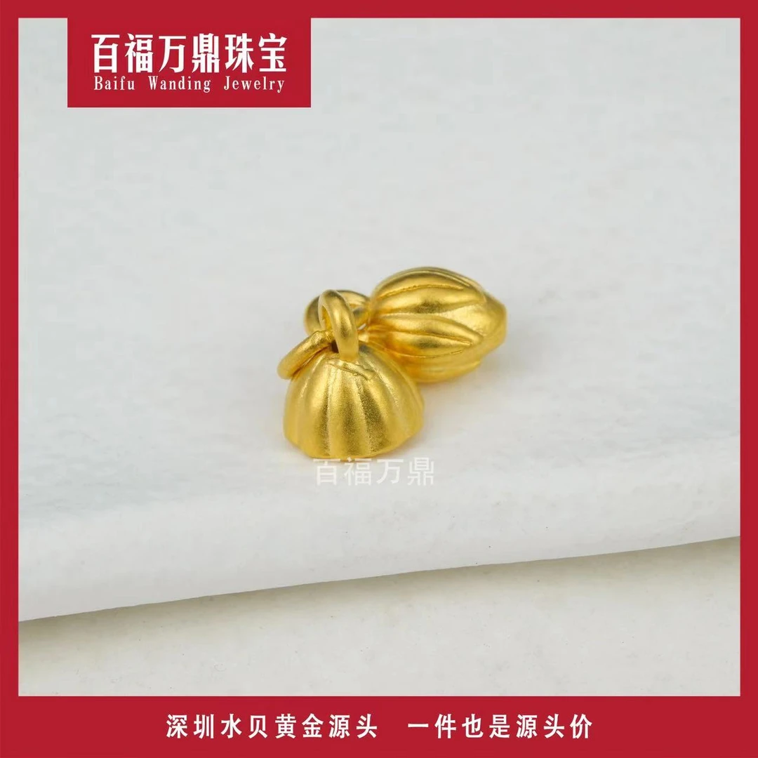 00 F242 足金古法两世欢三生三世加厚精美(克重多退少补)