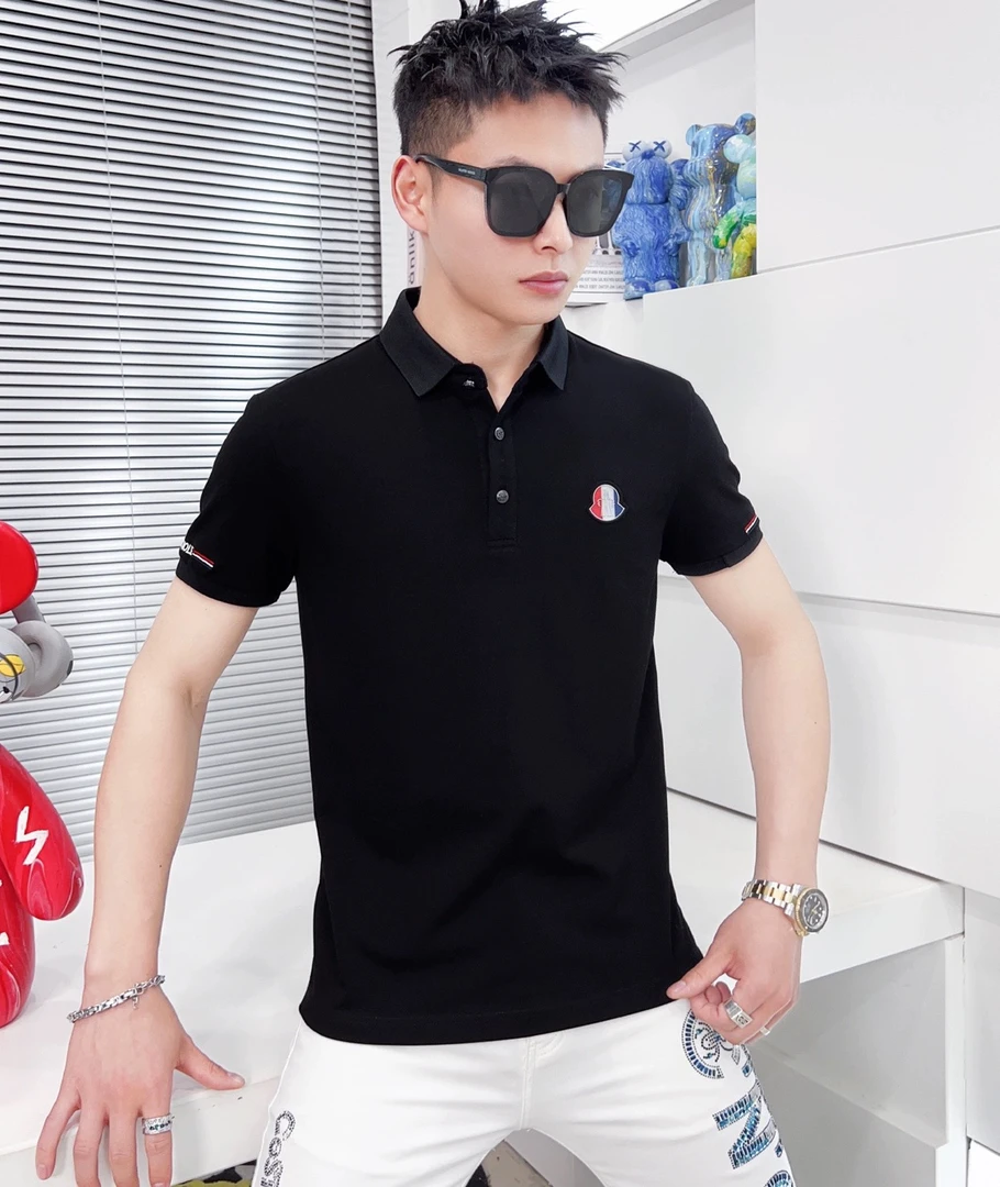 2024新款珠地面料POLO衫短袖
