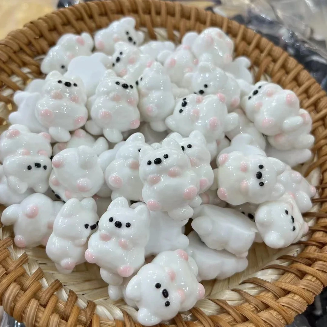 （师兄师姐）仿真食玩（西高地狗狗+冲浪西高地）