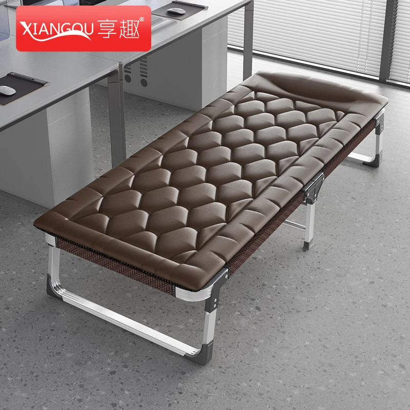 铝合金折叠床单人床办公室午休神器便携家用躺椅简易床成人午睡床