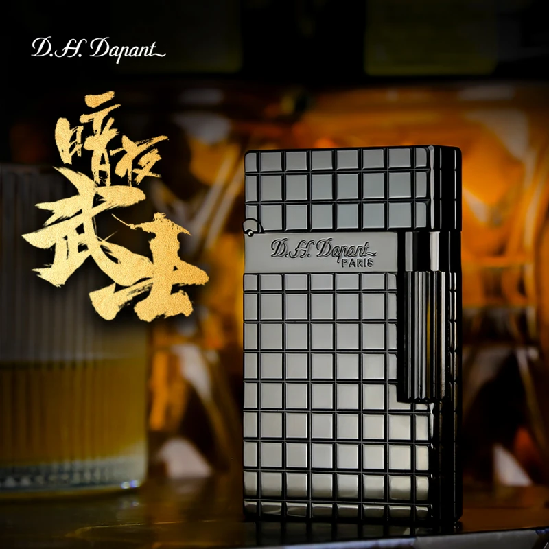 暗夜武士-朗声皇家都澎正品打火机纯铜侧滑轮送礼订制可刻字送礼