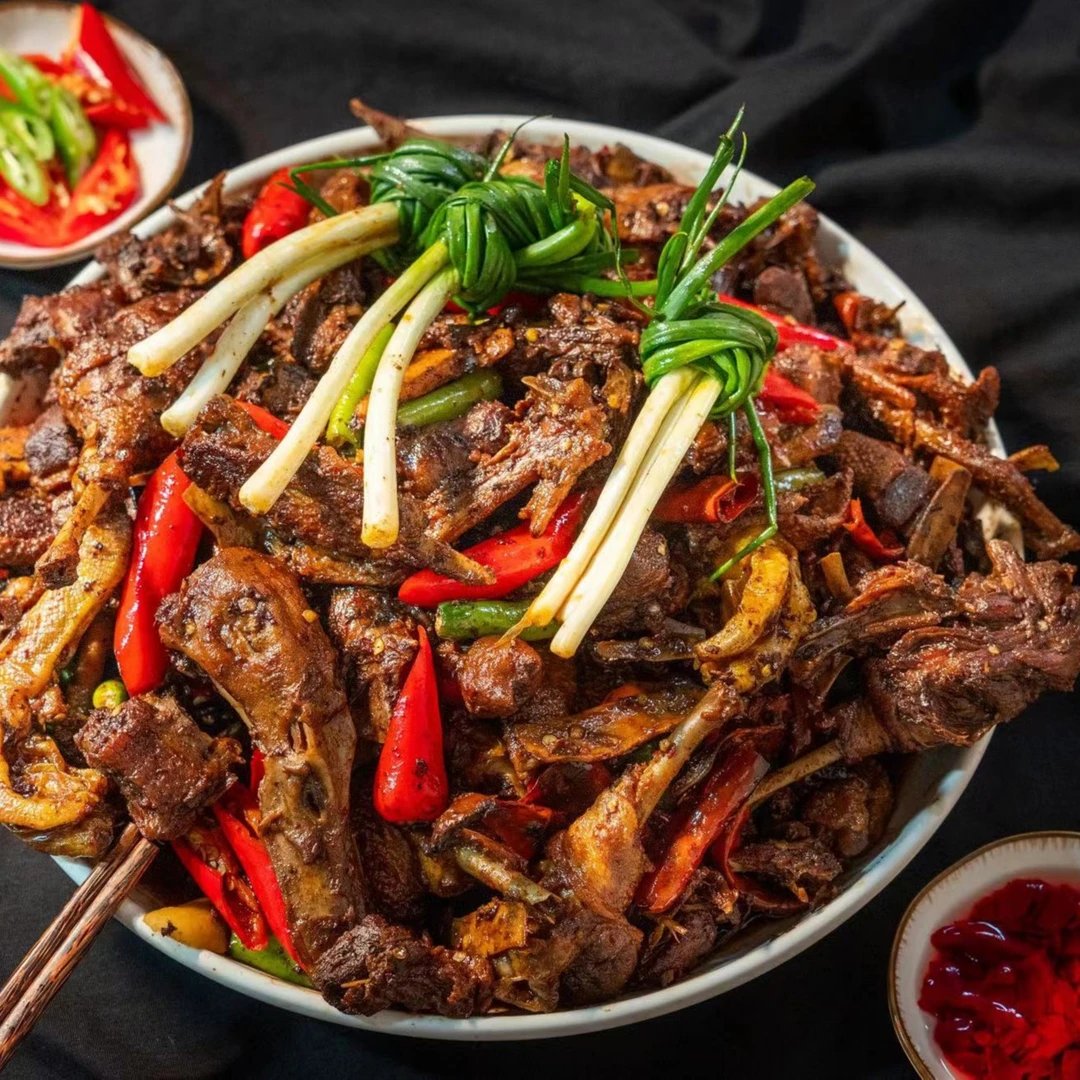 阿岩炒芷江鸭（血鸭）顺丰包邮 特色芷江鸭  [鸭肉]