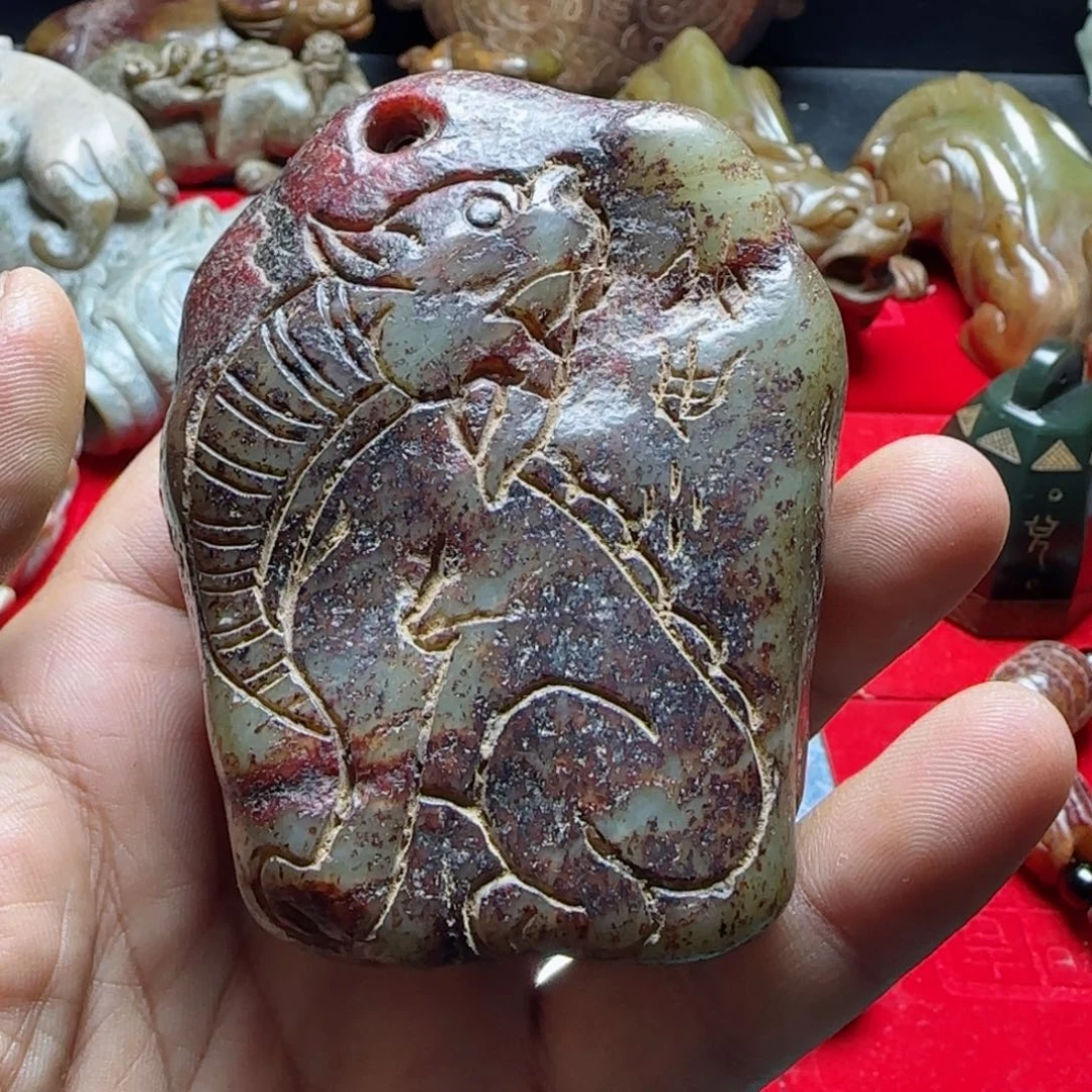 和田玉挂件未镶嵌