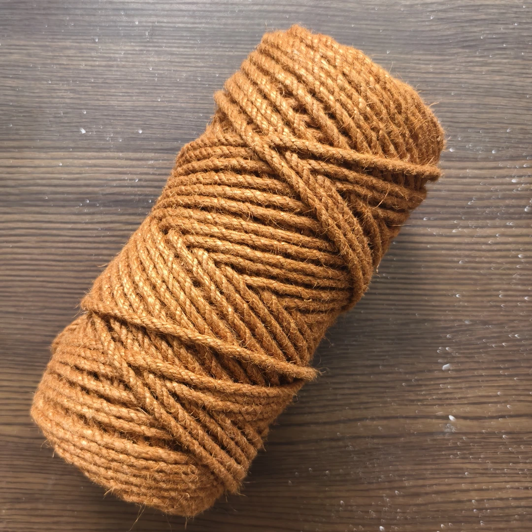 彩麻色3毫米精品彩色麻绳