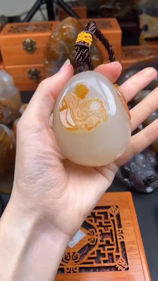 【闪购商品】玛瑙/玉髓颈饰未镶嵌AA