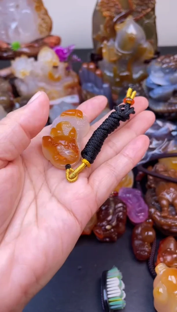 【闪购商品】玛瑙/玉髓颈饰未镶嵌AA