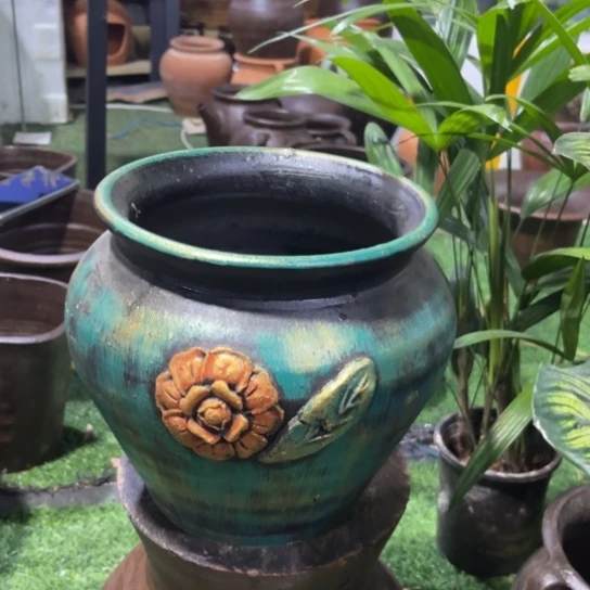 红陶20CM（含）-50CM（不含）105号20×19绿瑕