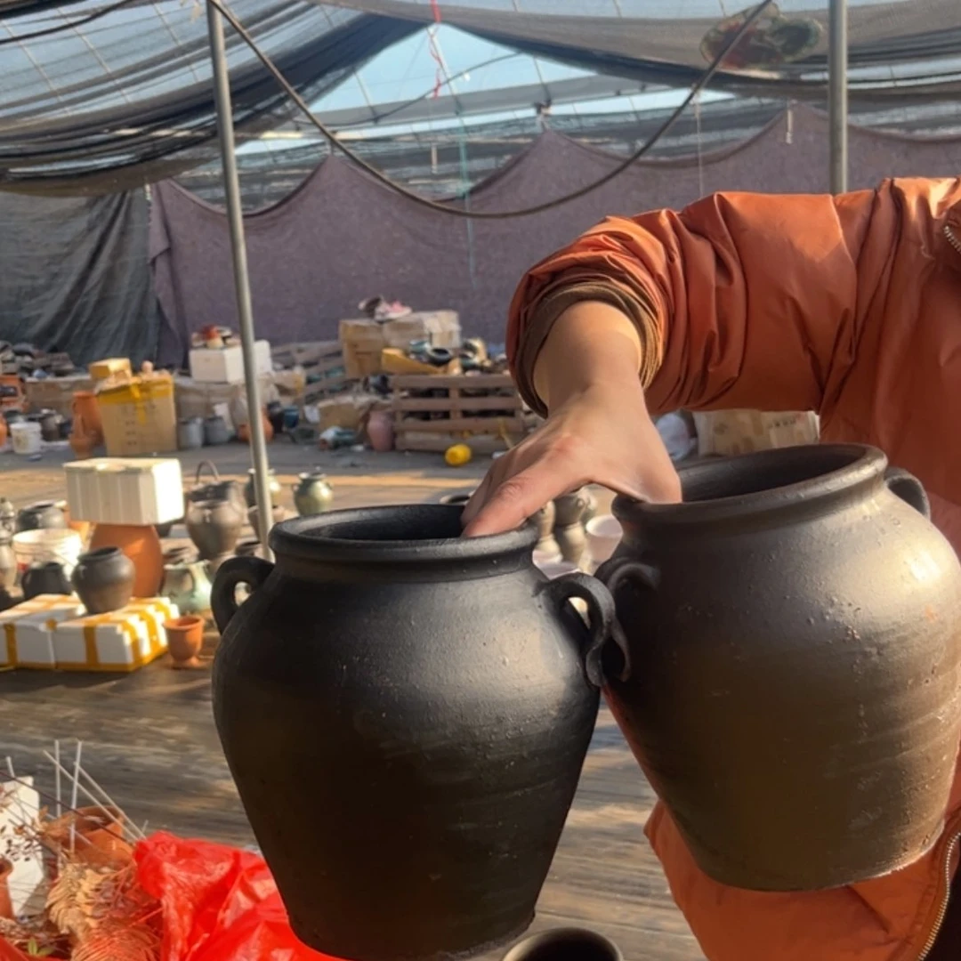 【闪购商品】瓷罐组合850黑咖20×13