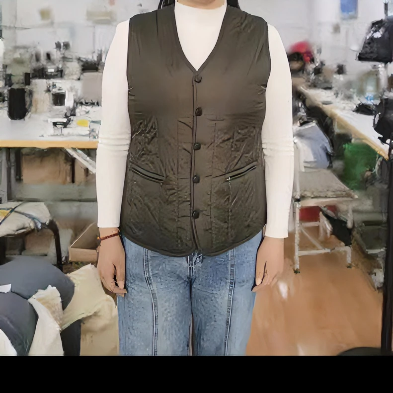 柔软轻巧女士绵羊毛马甲保暖时尚轻薄女款马夹内穿冬季秋冬无袖