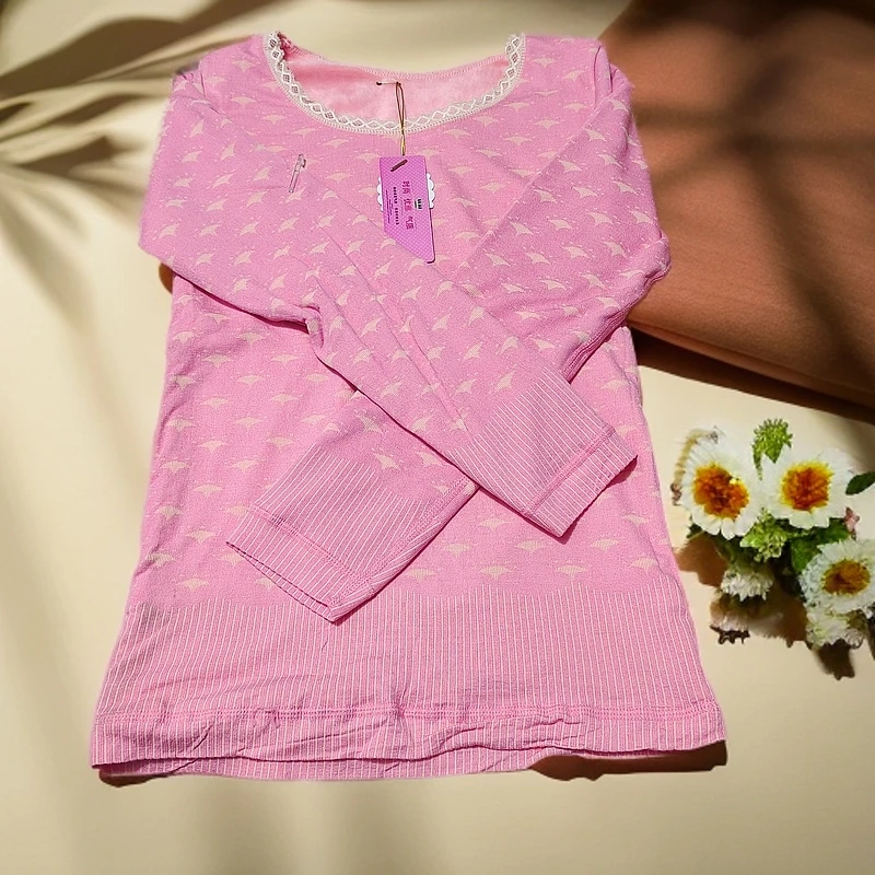 A173   保暖打底衫女最大穿到130斤