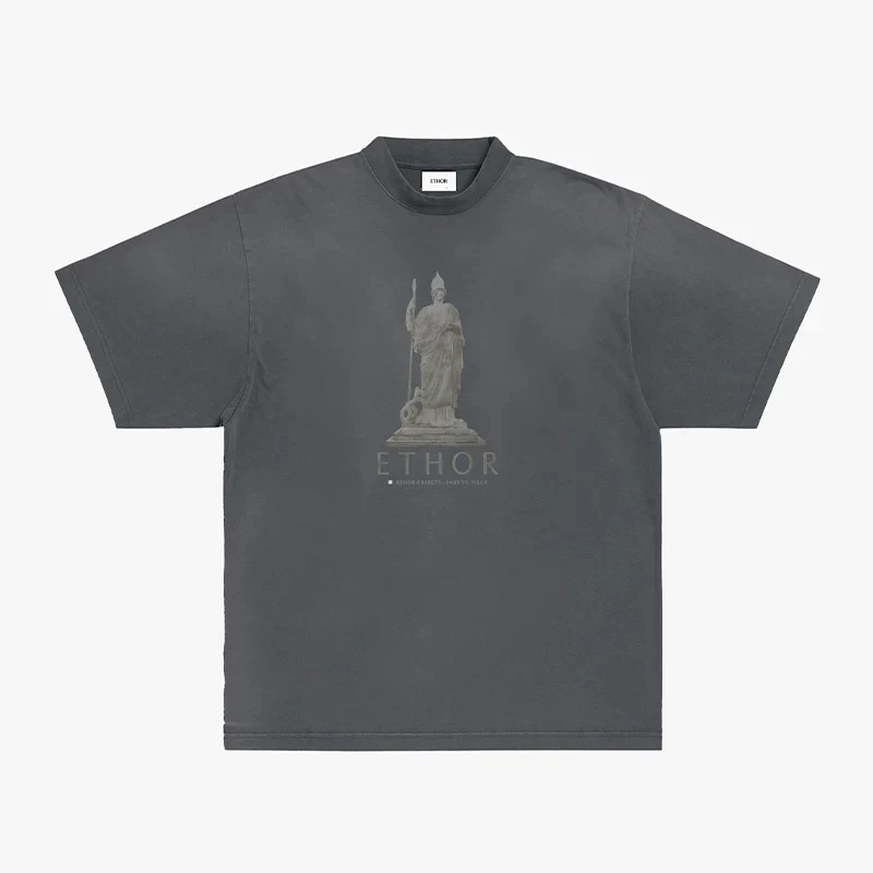 【设计师品牌】ETHOR 人像印花T恤