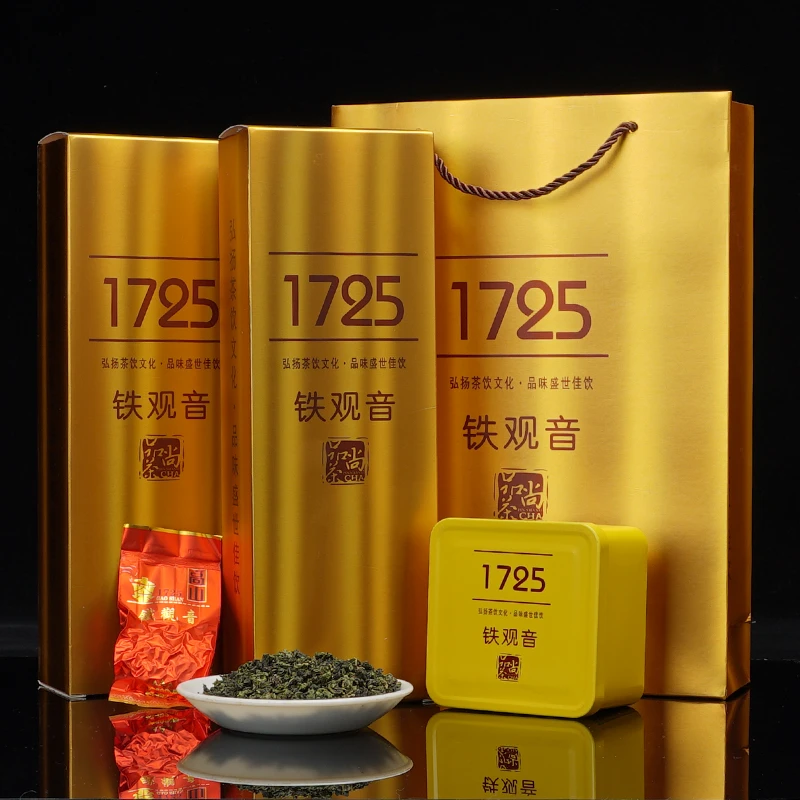 CNS2023春茶上市清香型铁观音茶叶1725礼盒装装
