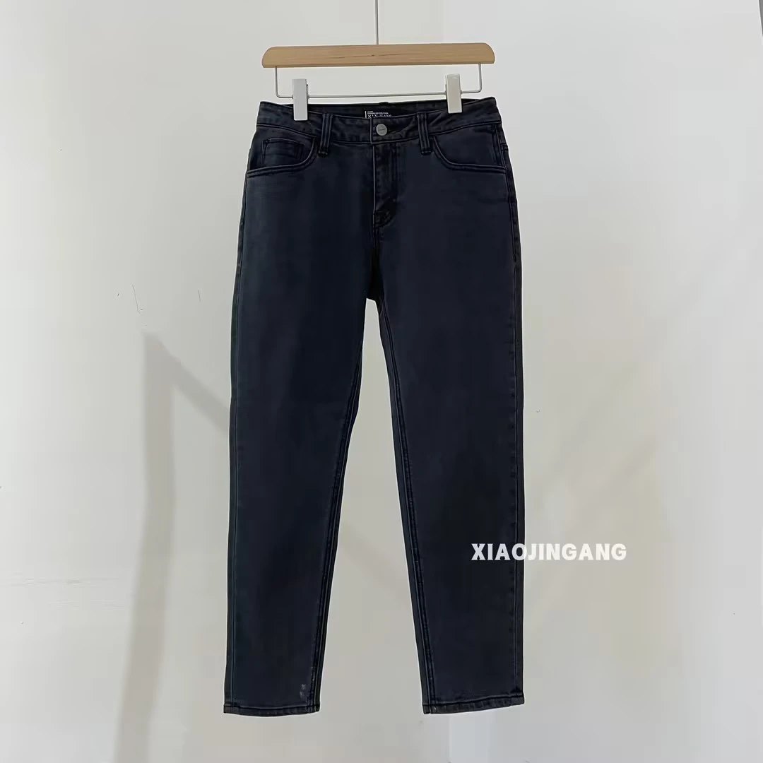 小金刚-【深灰小脚】牛仔裤