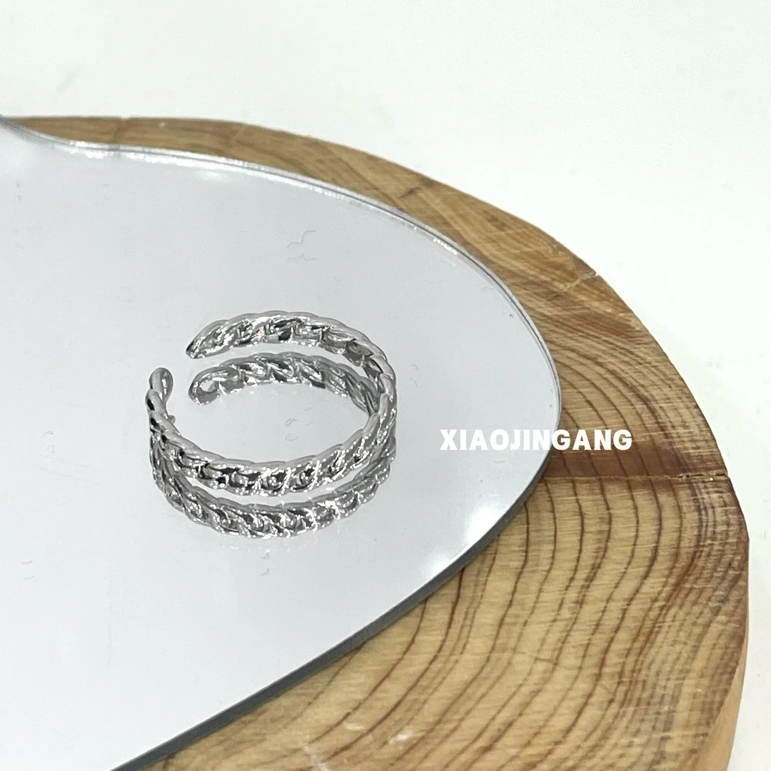 铜合金戒指 小金刚-【回廊戒】戒指
