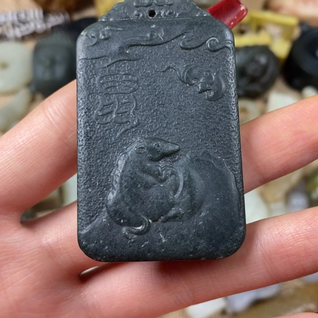 【闪购商品】白玉菩提吊坠红*215