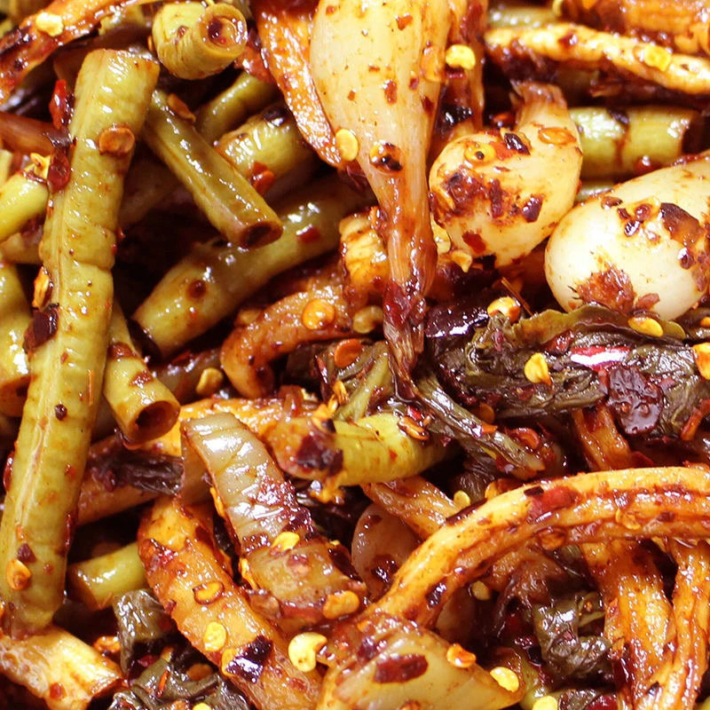 贵州特产盐酸凉拌菜盐酸麻辣菜糊辣椒盐酸菜麻辣萝卜干口感爽脆