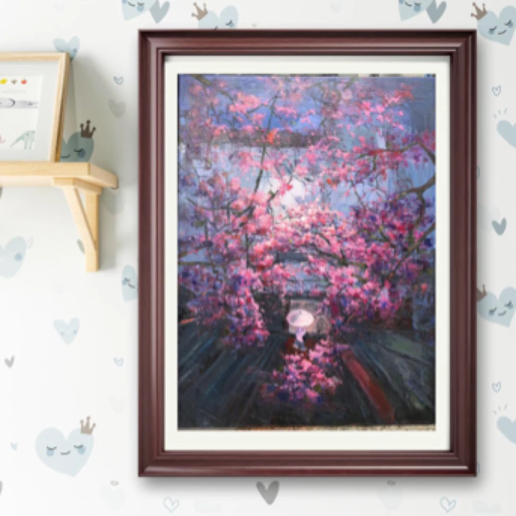 油画风累小故事80/120cm