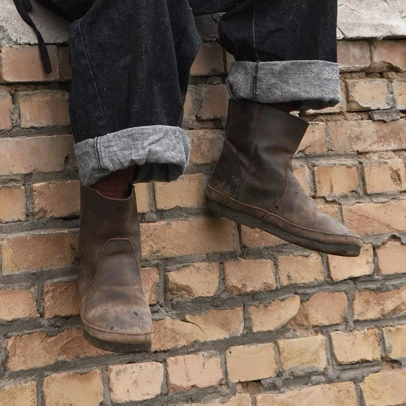 7折左岸迷香·贞琦坊【筒靴】款号：910132