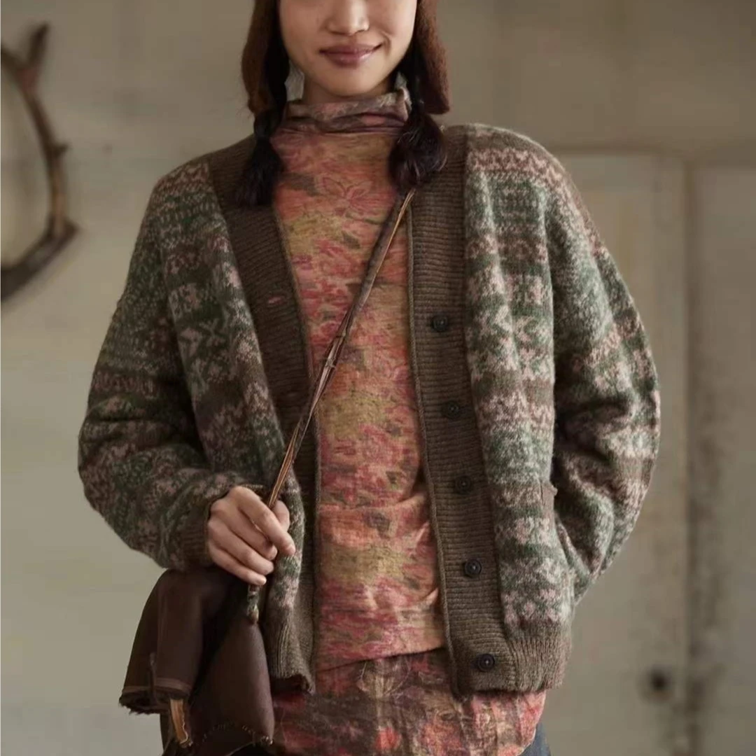 左岸迷香·贞琦坊【针织衫】款号：Z23FW7057休闲