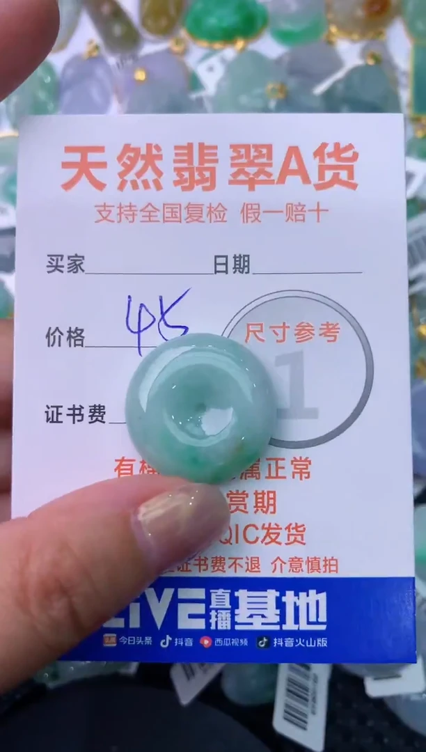 【闪购商品】翡翠颈饰未镶嵌111111111111