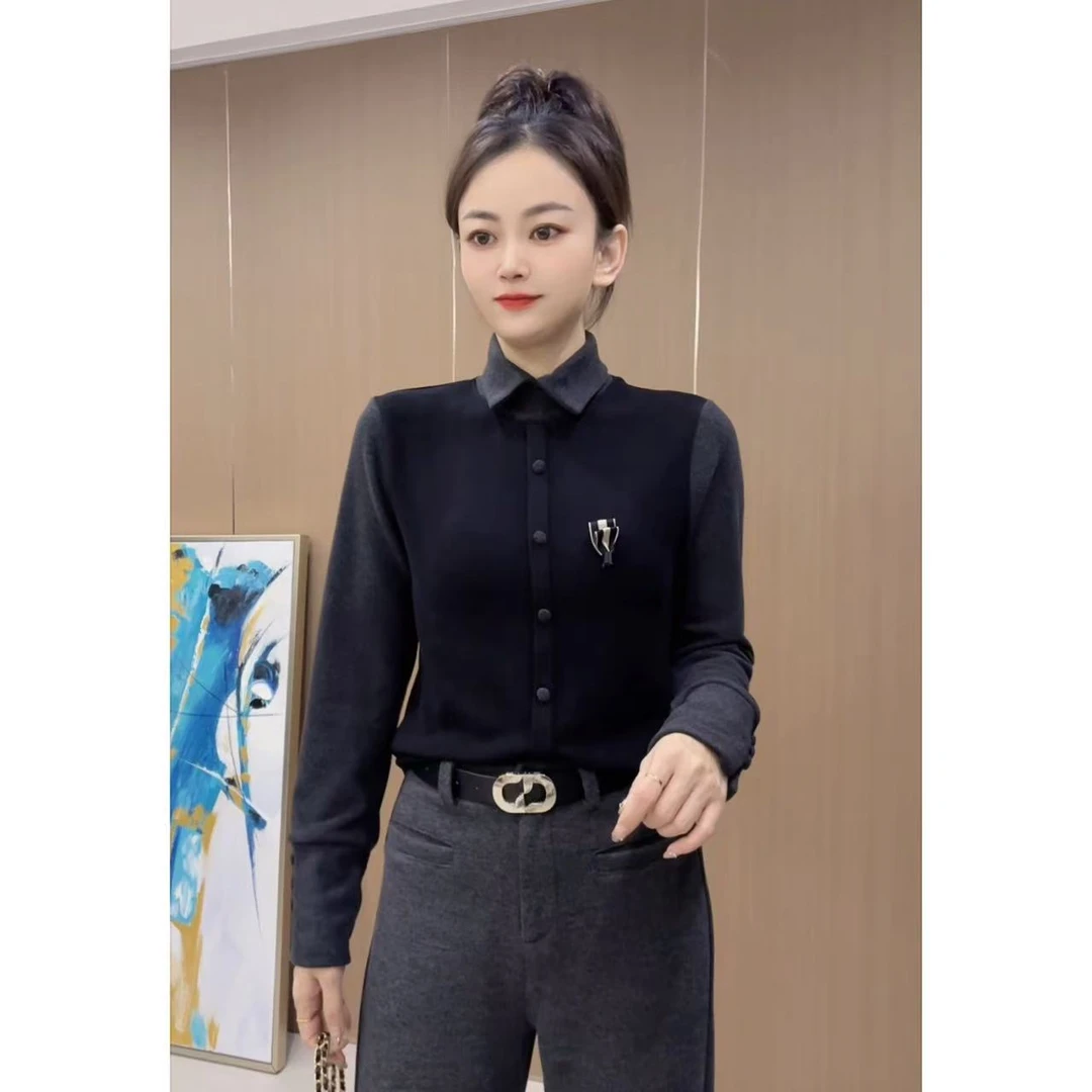 【9902】新品双面慕斯绒拼色保暖上去