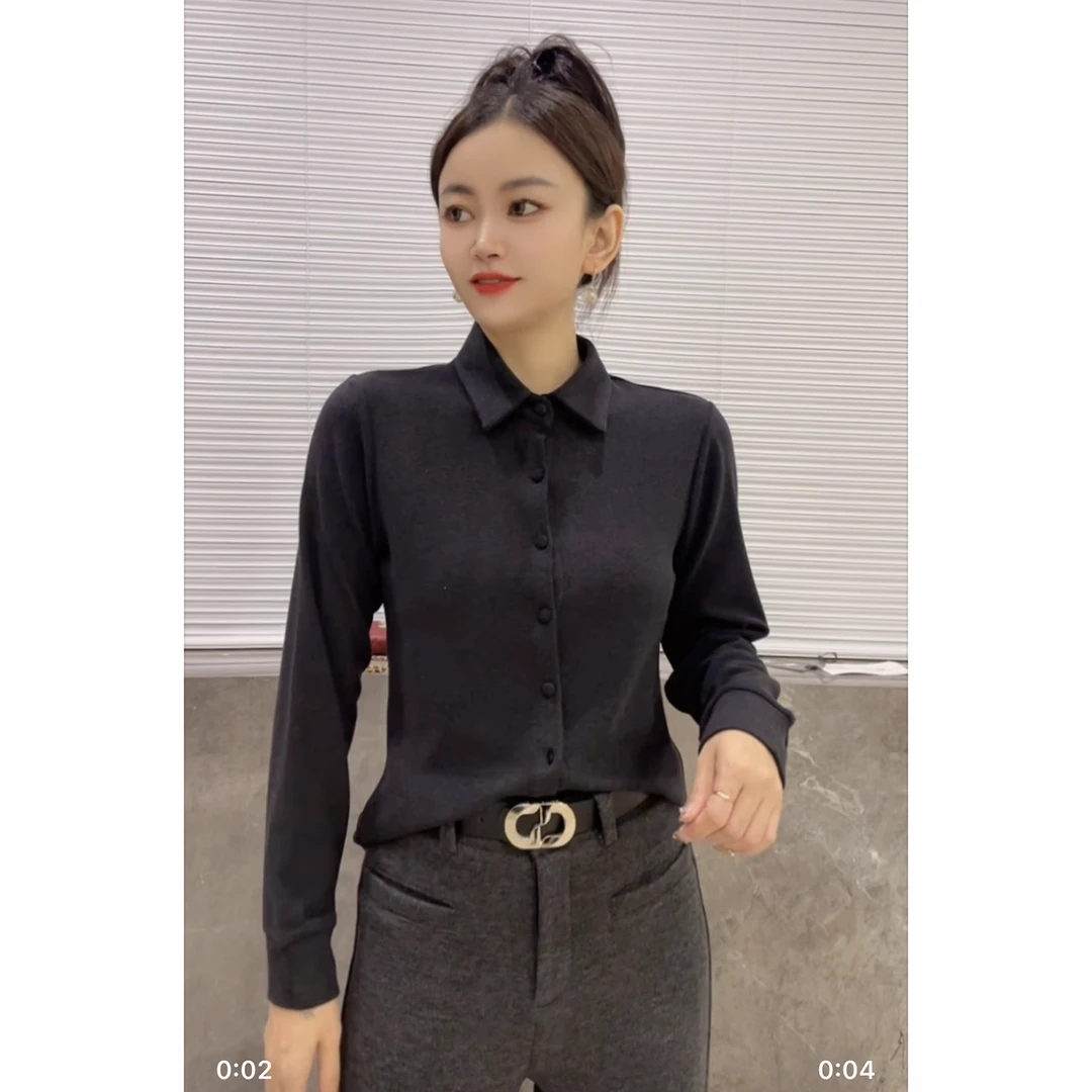 【1151】新品慕斯双面绒保暖衬衫