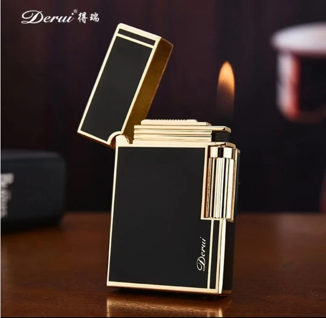 1009黑色朗声 侧滑砂轮斜火打火机