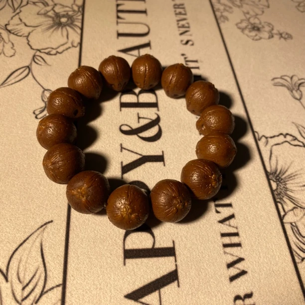 17尺寸正圆紫金鼠紫金鼠原皮手串