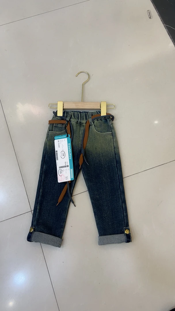 儿童加绒裤子长裤