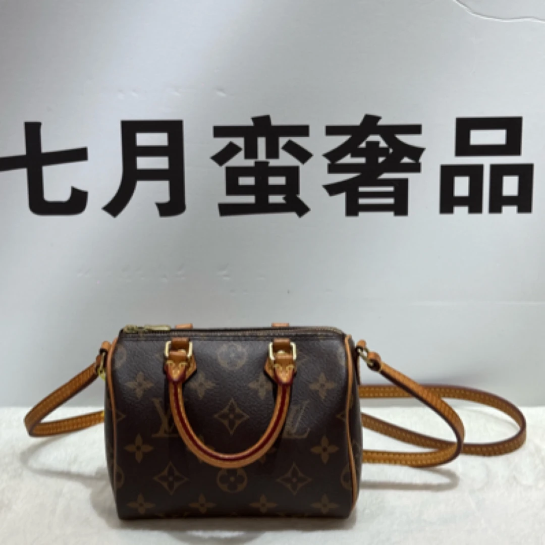95新 LouisVuitton/路易威登 LVSpeedynano规格16 x 9.5 x 12