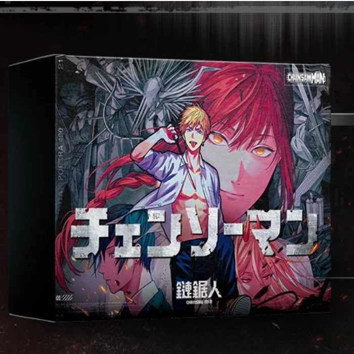 【整盒】FATE工作室《电锯人》潮玩盲盒 动漫收藏卡