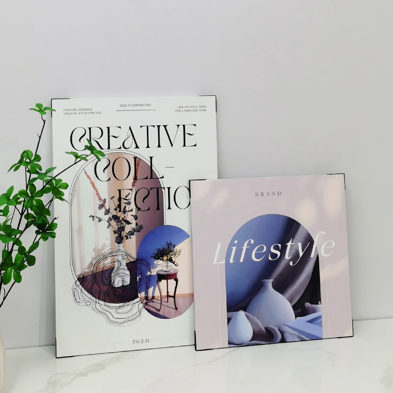 带护角磨砂细闪ins风莫兰迪抽象装饰摆件客厅卧室沙发背景装饰