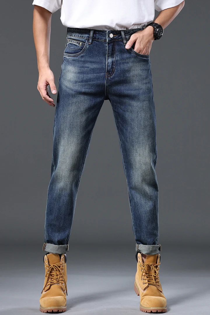 3602#【木兮兮专属】2026年秋季新气质显瘦显高男士时尚百搭牛仔裤