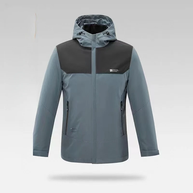 226A【木兮兮专属】2026秋冬季新男士气质时尚连帽三穿休闲保暖外套