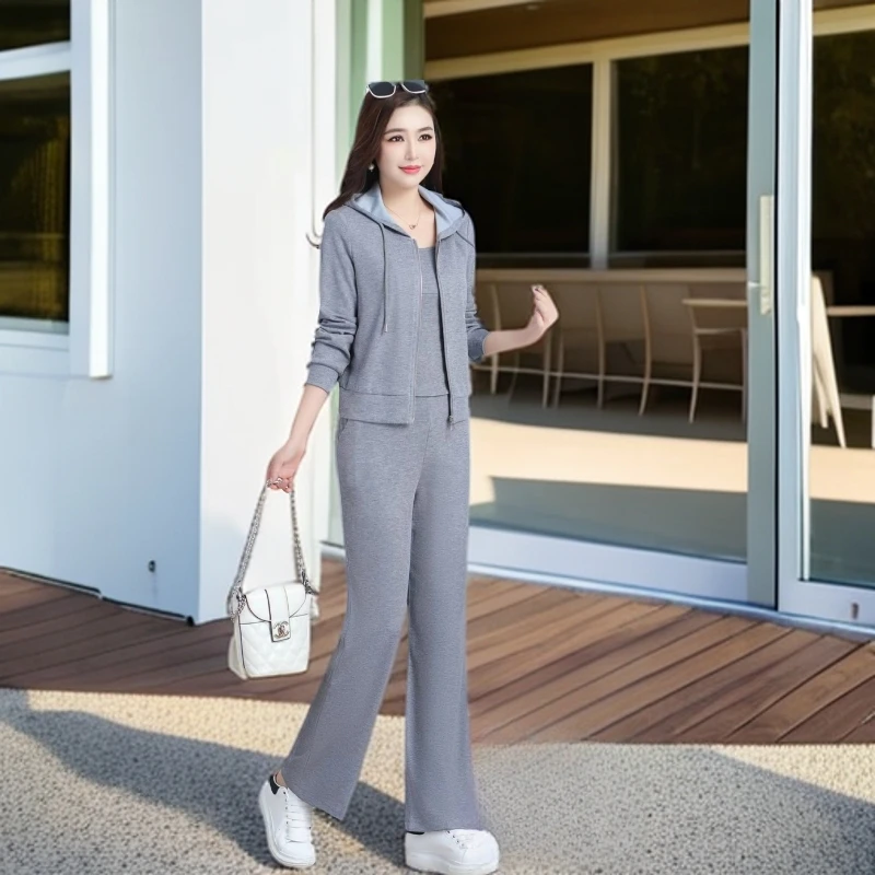 B823#【木兮兮专属】2025年秋冬季新款气质时尚显瘦休闲百搭套装