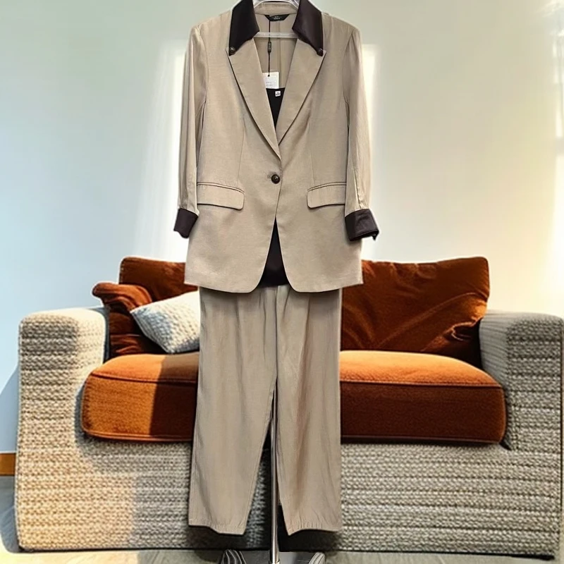 139#【木兮兮专属】2026年春季新款气质显瘦洋气时尚休闲套装