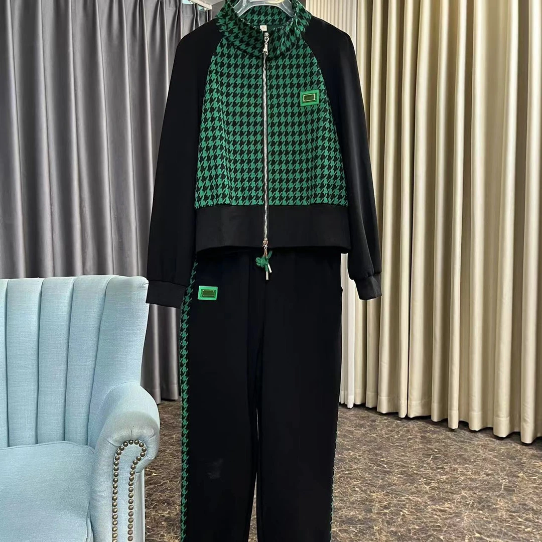 A127#【木兮兮专属】2026年春季新款气质洋气时尚休闲套装