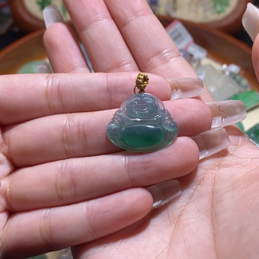 【闪购商品】翡翠吊坠(不含链)未镶嵌天然翡翠a货