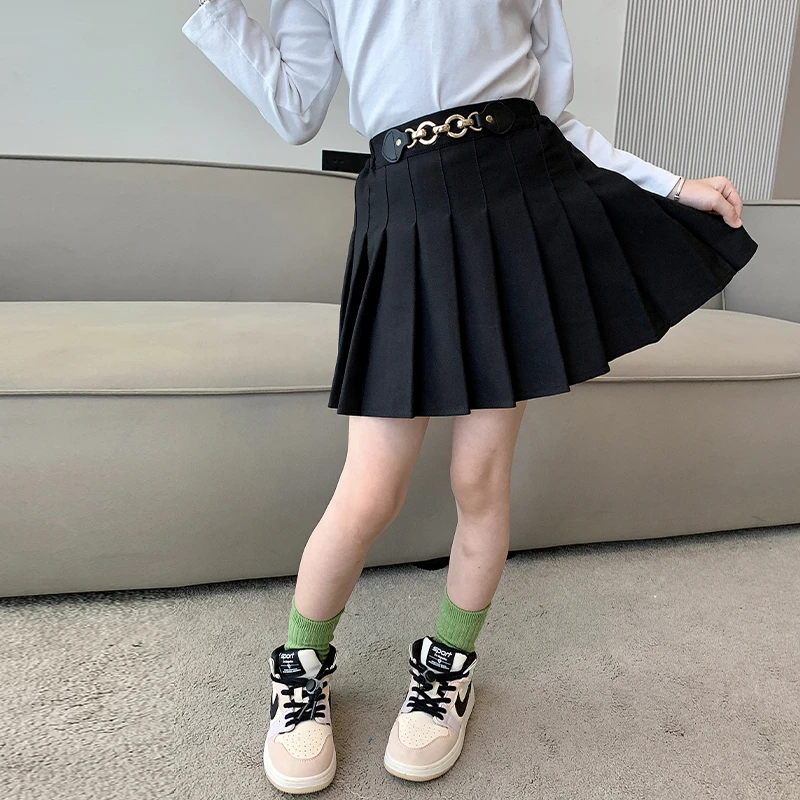 【福利款】百褶裙半身裙春秋2025新款洋气儿童中大童百搭女孩短裙子