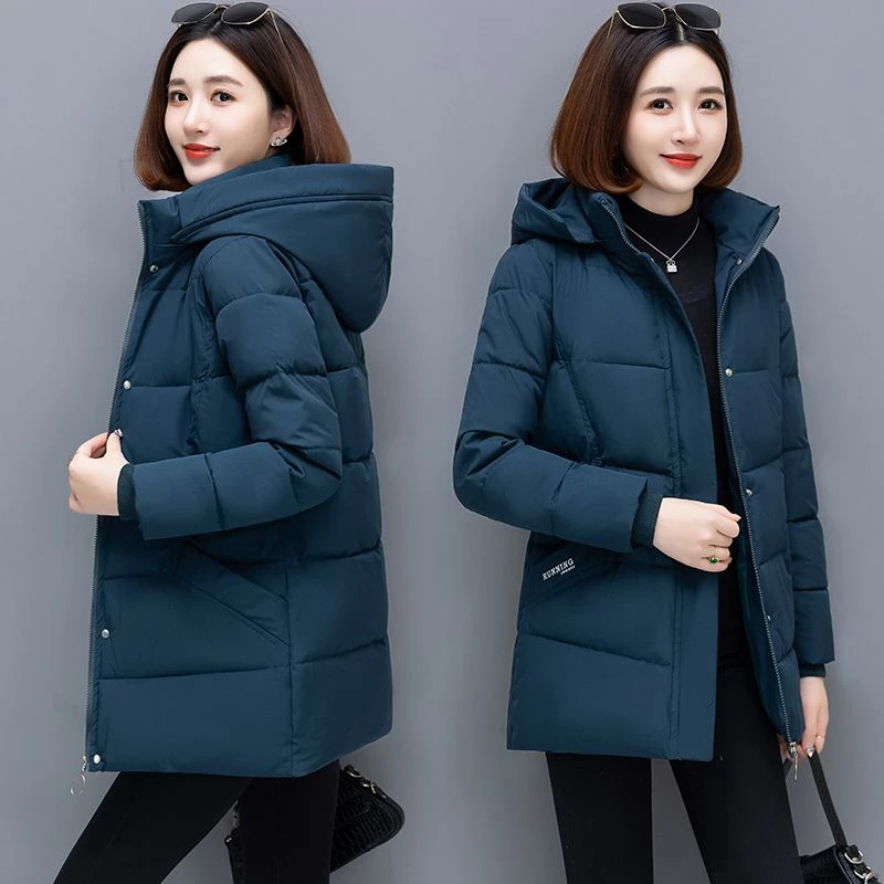 波司豋【帽子可拆卸】羽绒服服女2023年冬新款加厚棉袄中长时尚宽