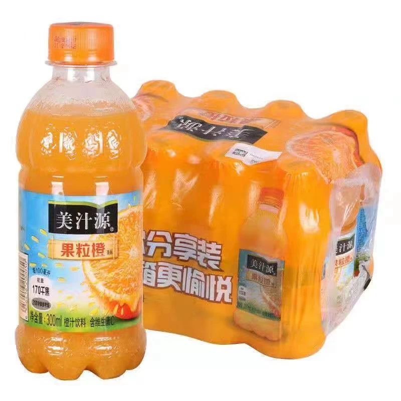 【9瓶包邮】美汁源果粒橙300ML果味饮料可口可乐出品B